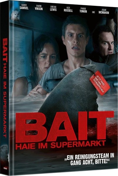 Bait - Haie im Supermarkt (2011)[3D Blu-ray & DVD im Mediabook/NEU/ OVP]