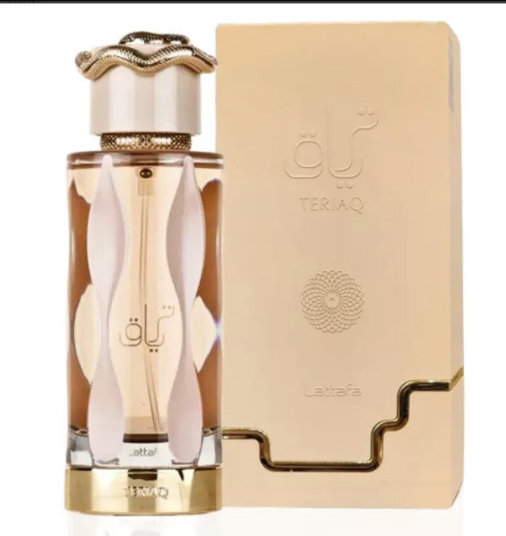Lattafa TERIAQ 香水 ボックス付き Lattafa TERIAQ 3.4oz EDP Spray Unisex New In Box **New Release