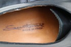 Santoni Italy Black Leather Plain Toe Oxford Dress Shoe Men’s SZ 10.5D — photo 6
