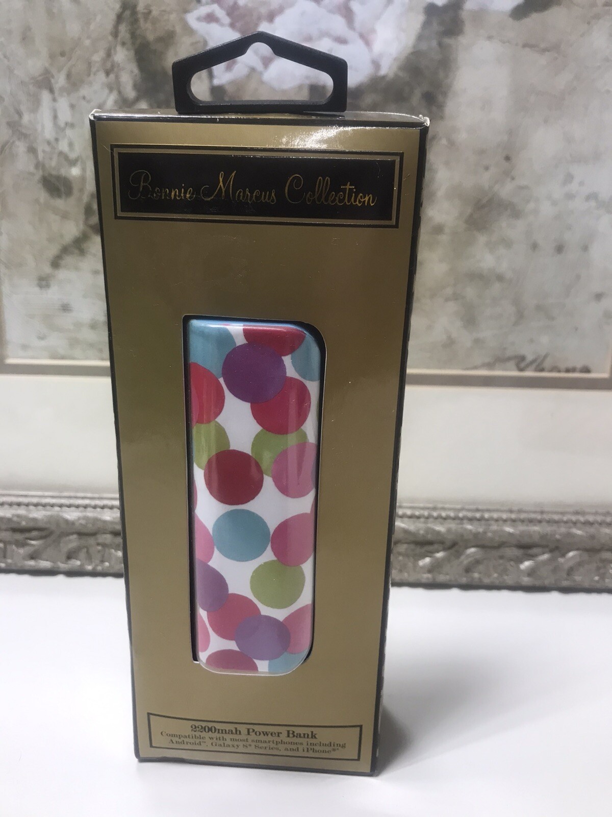 New 2200mAh Power Bank for Android Galaxy S and iPhone with Micro USB Cable Marcus-image