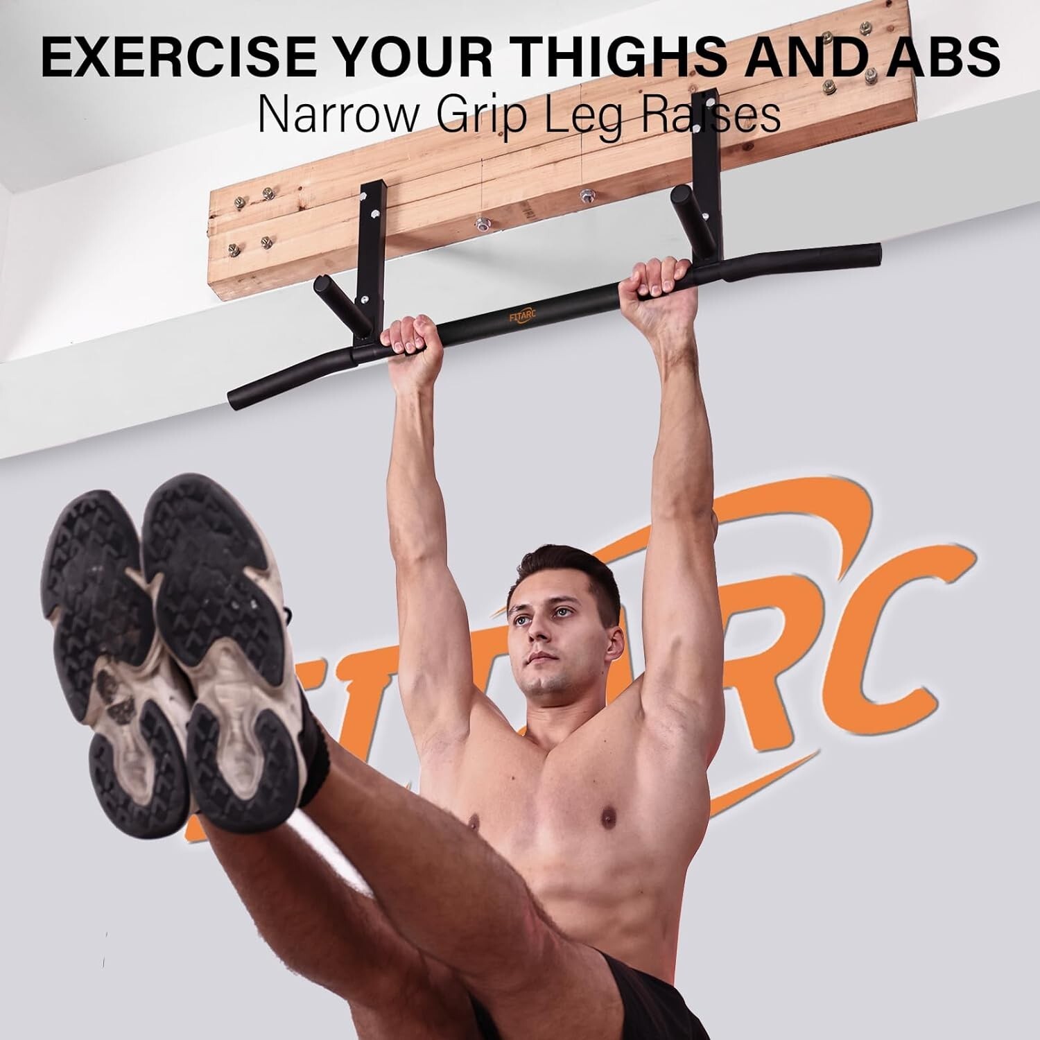 Joist Mount Pull Up Bar, Chin Up Bar Ceiling Mount, Heavy Duty, Workout for Home eBay