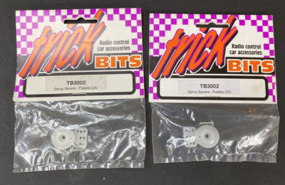 Trick Bits, Servo Saver - Futaba (25) TB3002.  Original 90er Jahre Teile.
