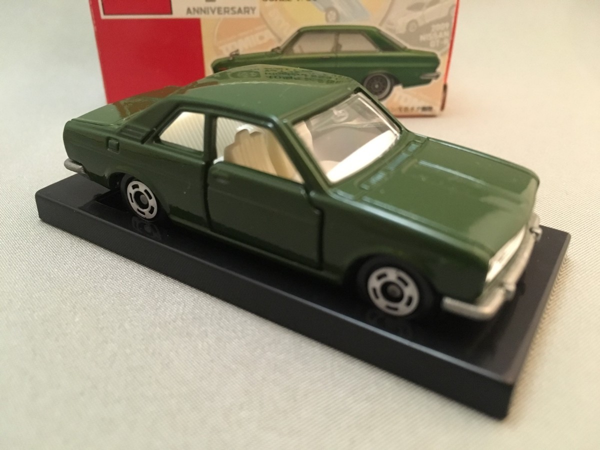 Tomica TOMY 40th anniv reproduced edition Nissan Bluebird