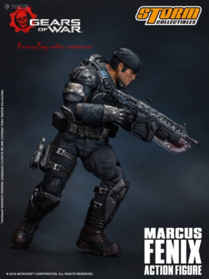 Perfect Storm Toys Gears Of War Marcus Fenix 1/12 In Stock New