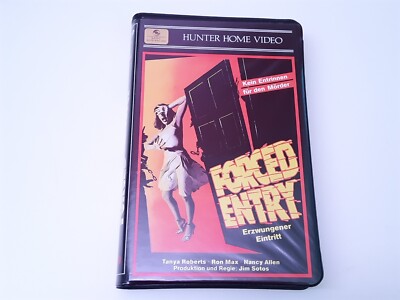Forced Entry - Erzwungener Eintritt 1975 VHS German PAL Video Tanya Roberts