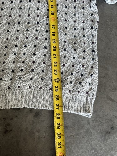 Vintage Knitted patterned Trader Bay sweater size large USA Made Multi color - Picture 4 of 4