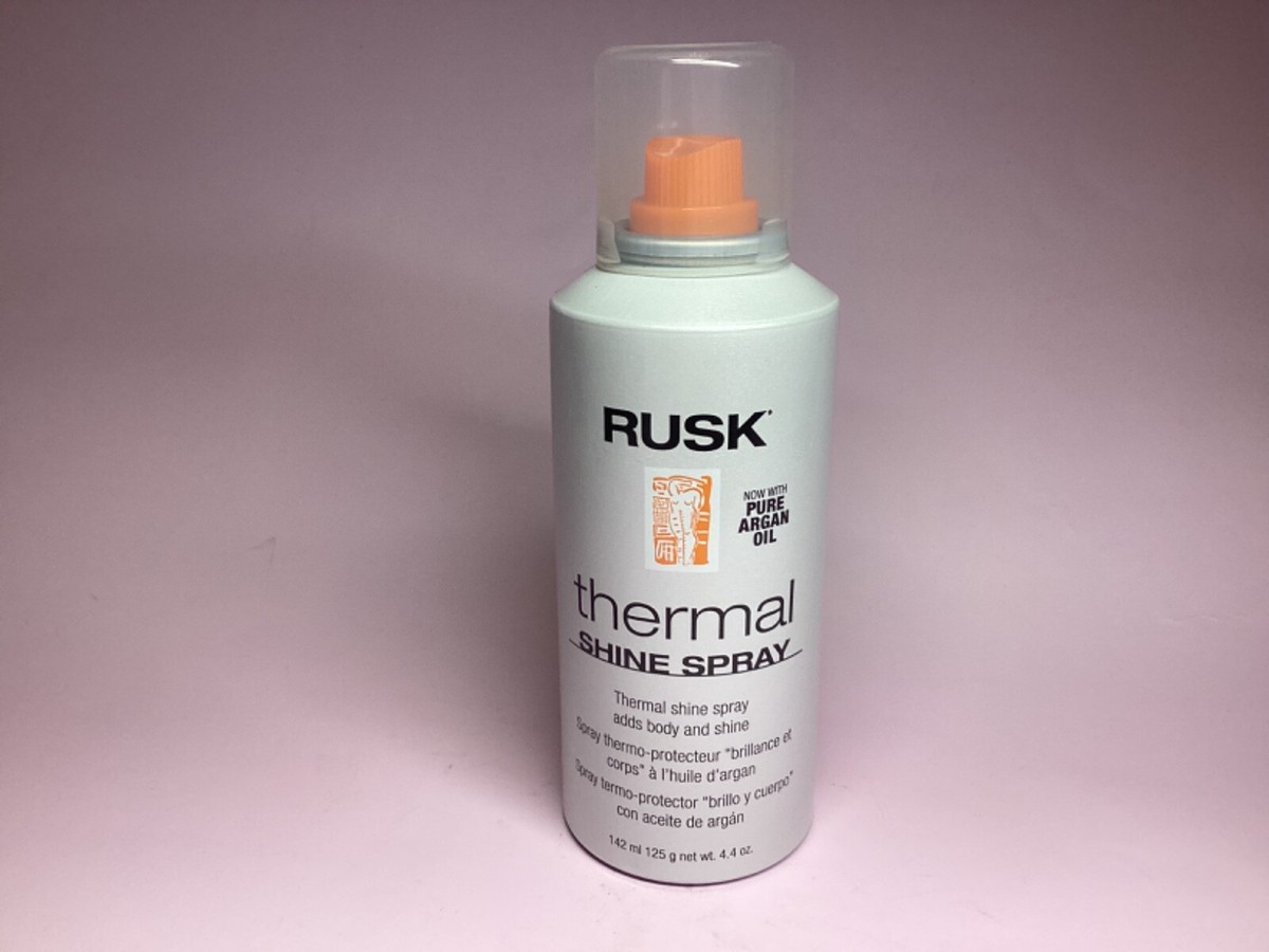 Rusk Thermal Flat Iron Spray Rusk Hair Shine Spray Rusk Thermal