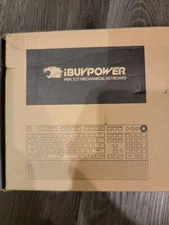 iBUYPOWER MEK 3LT RGB Mechanical Gaming Keyboard, Clicky Blue Switches 