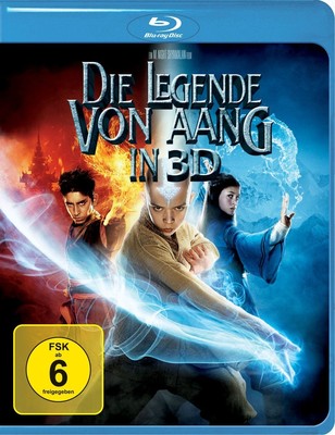 DIE LEGENDE VON AANG 3D AMARAY   BLU-RAY NEU  NOAH RINGER/DEV PATEL/+