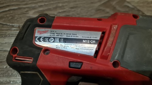 Milwaukee M12CH-0 SDS-PLUS Hammer Drill 12V Body Only - Picture 2 of 10