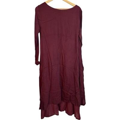 lagenlook dress long Mashiah | Dresses | Mashiah Black Crepe Architectural Lagenlook Dress One Size