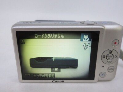 Canon IXY 210F Silver PowerShot 12.1 MP Digital Camera From JAPAN