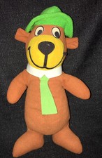 Vintage 1980 Hanna Barbera Yogi Bear Plush Stuffed Animal 13"
