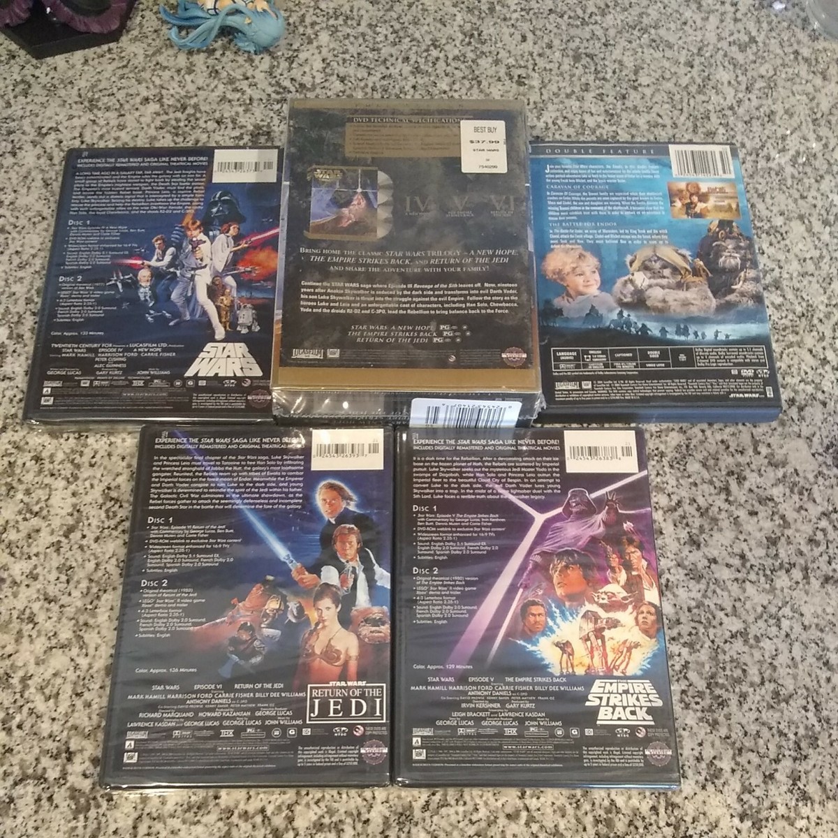 STAR WARS ~IV~V~VI~ WideS LIMITED EDITION ~THX~ 6-Disk Trilogy