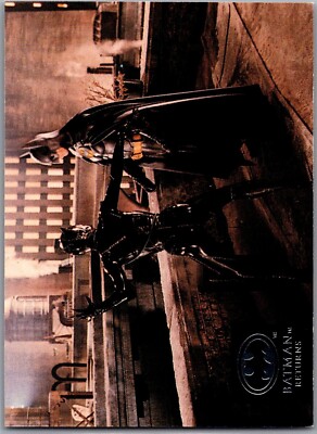 1992 Topps Stadium Club Batman Returns Inserts - #I Director Tim Burton gives