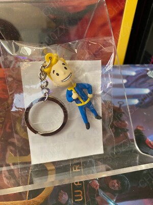 フォールアウト　fallout　Vault Boy ラバーキーホルダー Vault Boy Lapel Pin Fallout Mascot Jumping Rope | eBay