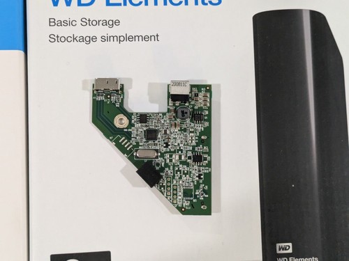 Western Digital External HDD SATA to USB Control Board 4061-705210-C00 Rev. AA 1