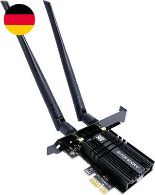 Wifi 6E AXE5400 Pcie WLAN Karte Für PC Intel AX210 Chipsatz Mit Bluetooth 5.3 PC