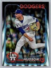 2024 Topps Chrome Update #USC19 Daniel Hudson RayWave Refractors