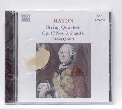 KODALY QUARTET ⸺ HAYDN string quartets op.17 nos.3,5,6 ⸺ NAXOS