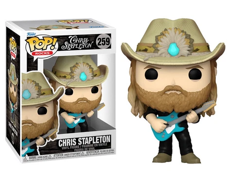 Funko Pop! Rocks: Chris Stapleton #259 NIB cZ