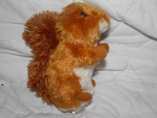 Aurora The Red Squirrel Plush Stuffed Animal Toy Cute Cuddly 6  Realistic