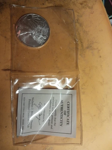 2009 Walking Liberty US Eagle One Dollar 1 Oz .999 Silver Coin Uncirculated