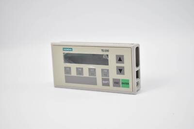 Siemens Front + Backcover TD200 Panel 6AV3503-1DB10 ( 6AV3 503-1DB10 ) B