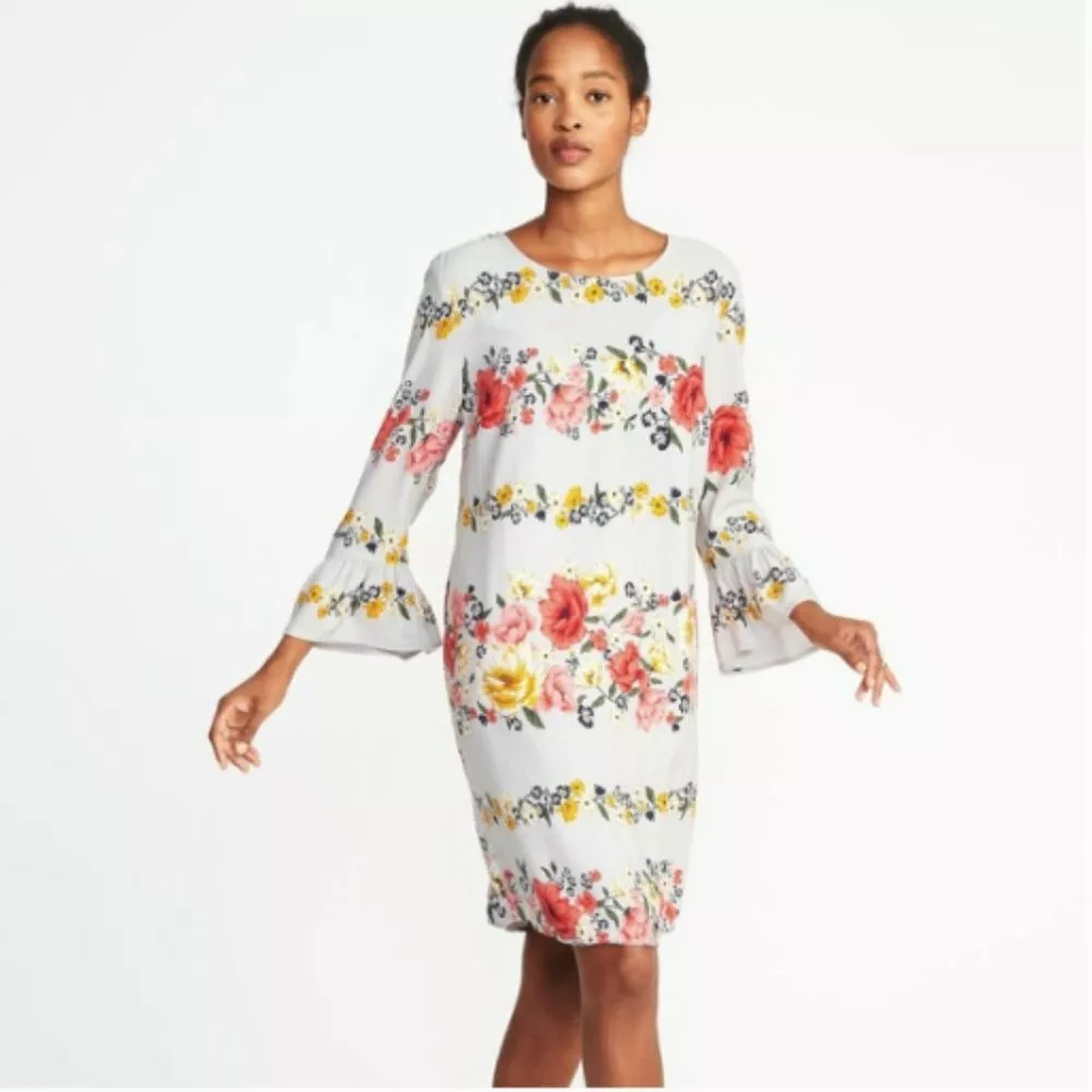 Old navy bell sleeve dress clearance