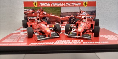 2台セット　MINICHAMPS Ferrari 2 CAR SET 1/43 Minichamps FERRARI F310B 1997 SCHUMACHER