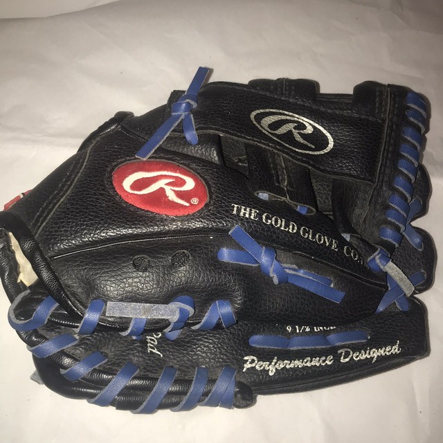Rawlings Gold Glove PL950B 9 1/2 Inch Players Series Black And Blue eBay