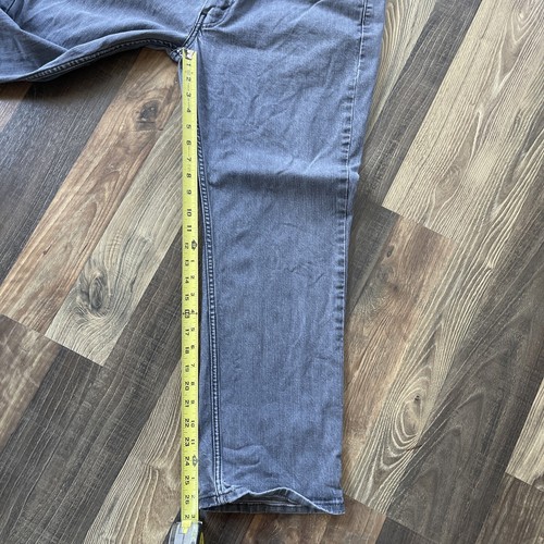 Levi's 514 Men's Size W36 L26.5 grey Denim Jeans - Picture 8 of 14