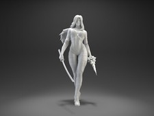 Psylocke X Woman3D printing Model Kit Figure Unpainted Unassembled Resin GK