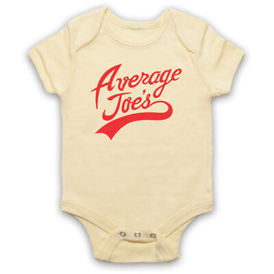 DURCHSCHNITTLICHES JOE'S GYM DODGEBALL INOFFIZIELLER BALL AUSWEICHFILM BABY WACHSEN BABY MITWACHSEN GESCHENK