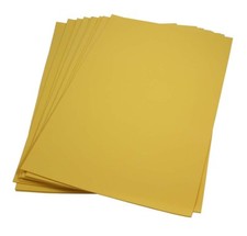 Craft Foam Sheets--12 x 18 Inches -Goldenrod- 5 Sheets-2 MM Thick