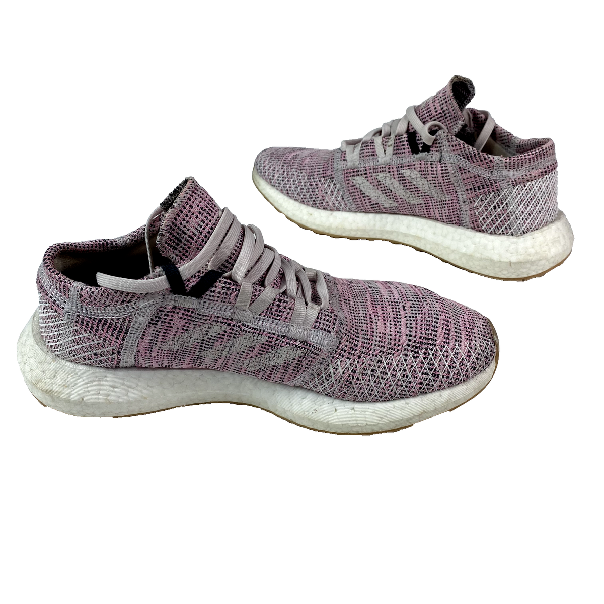 Size 7.5 - Adidas PureBoost Go Orchid Tint W for sale online  adidas Women\'s Pureboost Go, Orchid Tint Raw White main image 0