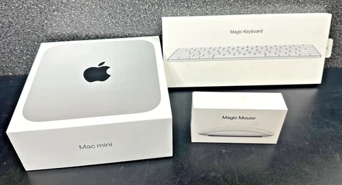 Apple Mac mini M2 Chip, 8GB, 256GB SSD (2023) W/ Magic Keyboard and Mouse