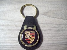 PORSCHE KEY CHAIN....GOLD TONE