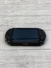 Sony PlayStation Vita - PCH-2016 - Black - Handheld System - Cracked Screen