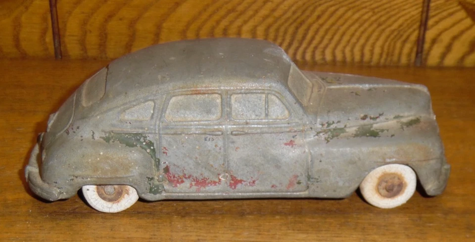 Vintage Cast Metal Authentic Scale Model National Products Inc. Dodge Promo Car - Image 3 of 4