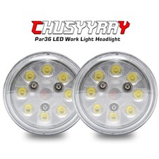 Par36 Led Tractor Lights Fits Ford Tractor(s) 4100, 4600, 5600, 5700, 5900, 6600