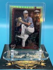 2025 Topps Chrome Update Series - Brad Lord #USC77 Aqua Refractor /199 (RC)