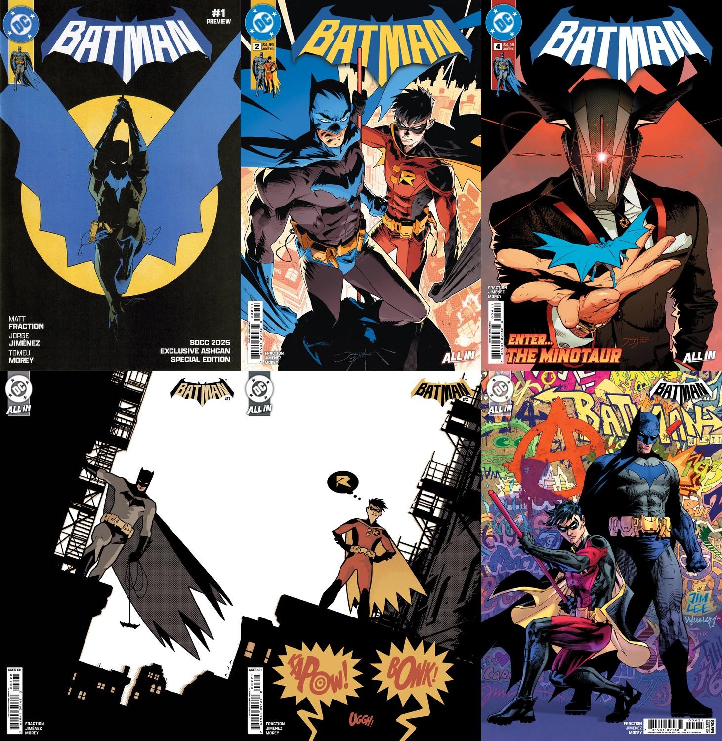 Batman (Issues #1 to #4 inc Variants, 2025)