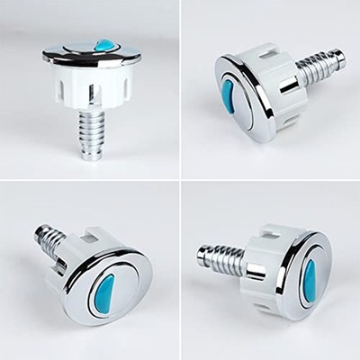 for  2-Inch Toilet Flush Valve Button Set - Stylish & Easy to Replace!