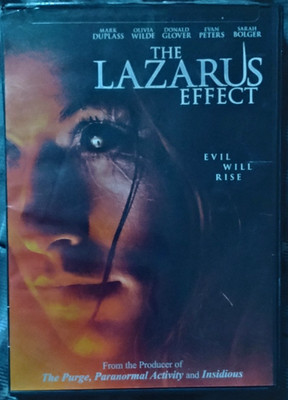 THE LAZARUS EFFECT DVD 2015 MARK DUPLASS/OLIVIA WILDE/DONALD GLOVER/EVAN PETERS