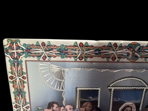 Vintage Shilpa Style Metal Etched Wall Art - The Last Supper - Picture 6 of 7