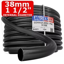 38mm 1 1/2" Pond Hose Flexible Pipe Fish Tank Pump Filter Water Feature Hoses