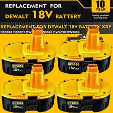 4PACK 18V For Dewalt 18 VOLT XRP Ni-MH 7.0Ah Battery DC9099 DC9096 DC9098 NEW