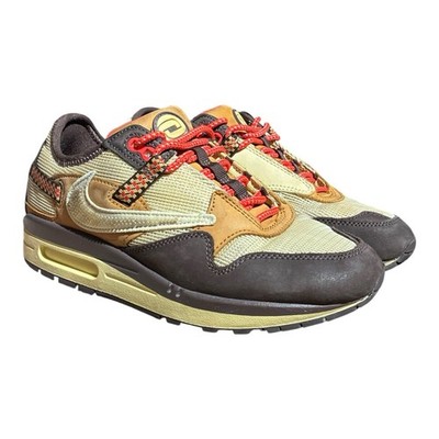Travis Scott × Nike Air Max 1 CACT.US Brown DO9392-200 Men's Size US 6