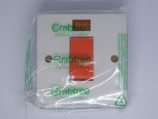 Crabtree 4016/3 Double pole switch 45 amp with neon